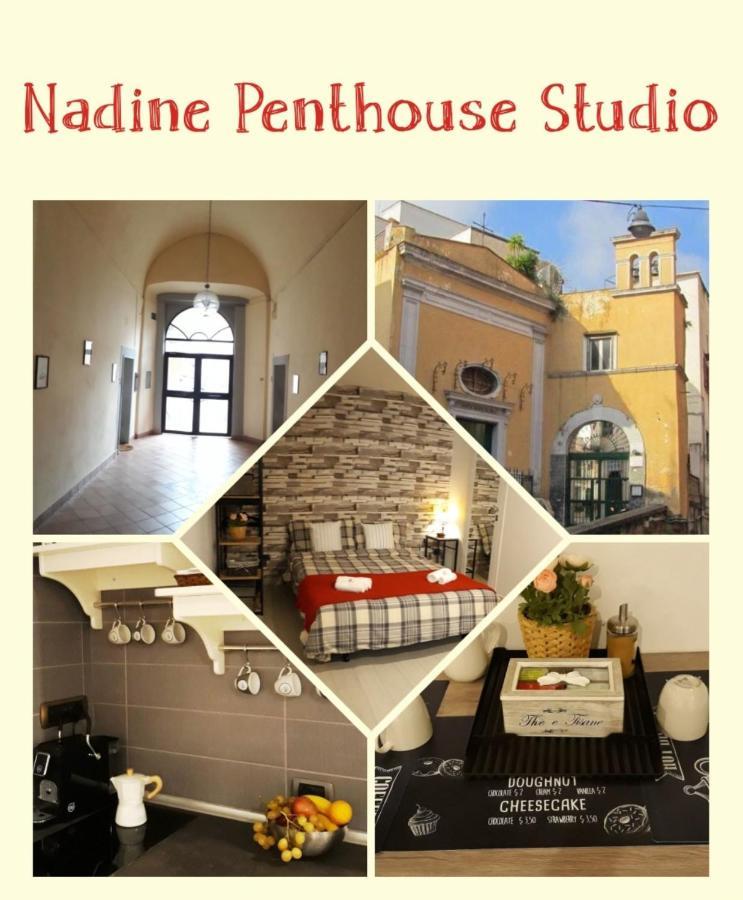 Appartement Nadine Penthouse Studio à Naples Extérieur photo