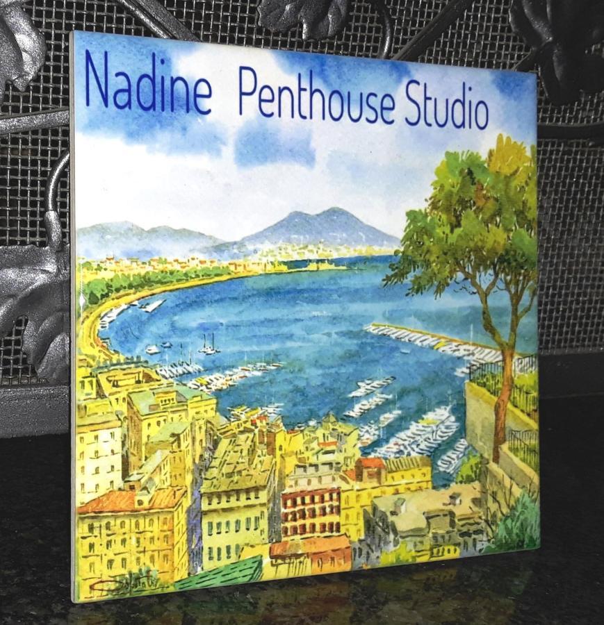 Appartement Nadine Penthouse Studio à Naples Extérieur photo